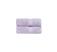 Christy Supreme Hygro 2 Hand Towels Set | Lavender Purple | 100% Luxury Supima Cotton | Ultra Soft | Super Absorbent | 650GSM | Plush and Long Lasting