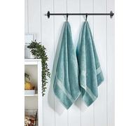 CHRISTY 'Supreme Hygro' Luxury 100% Supima Cotton Pile Towels in Pale Blue Christy Pale Blue