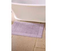 'Supreme' Luxury 100% Cotton Towelling Bath Mats Christy Lavender One Size