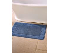 CHRISTY 'Supreme' Luxury 100% Cotton Towelling Bath Mats in Mid Blue Christy Mid Blue