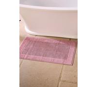 Christy Supreme Bath Mat | 100% Cotton | Super Soft and Plush | Dry Quickly Shower Mat | Heavyweight 1000 GSM | Blush