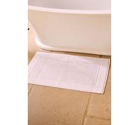 CHRISTY 'Supreme' Luxury 100% Cotton Towelling Bath Mats in White Christy White
