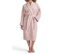 Christy Serene Bath Robe Pink | Super Soft and Fluffy | 100% Combed Cotton | Luxury Dressing Gown | Lightweight, Quick Dry and Snag Free | 320GSM Womens Bathrobe | Medium | Blush