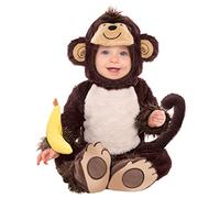Amscan Monkey Around Baby and Toddler Fancy Dress Costume Age 6-12 Months