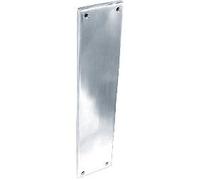 Securit Chrome Finger Plate - 280mm