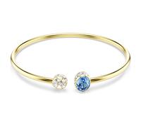 Swarovski Jewellery Swarovski Chroma Mixed Cuts Multicoloured Gold Tone Bangle 0.9 x 1.5cm, 5.8 x 4.8cm, 16.7cm