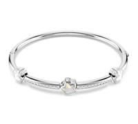 Chroma Bracelet, Mixed Size, Star, White, Rhodium Finish
