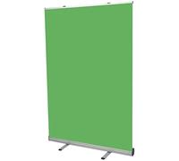 Chroma Key Green Screen Background with Stand Extra Large 150 cm x 200 cm Auto-Locking Pull-Up Portable Photo and Video Streaming Chroma Key Backdrop Free Standing