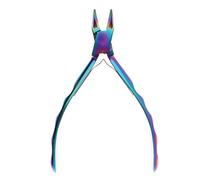 Chroma Series Flush Cutting Pliers Rainbow Titanium Coated