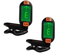 ChromaCast CC-440 Clip On Chromatic Tuner, Sunset Orange, Pack of 2 (CC-440-SOR-2PK)
