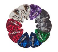 ChromaCast CC-CP-LIGHT-10PK(A) Pearl Celluloid Guitar Picks, 10-Pack, Light