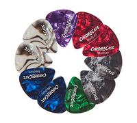 ChromaCast Pearl Celluloid Guitar Pick 10 Pack, Medium Gauge (.73mm)