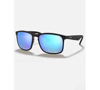Ray-Ban Sunglasses RB4264 601SA1 Matte Black Blue Flash Polarized Chromance