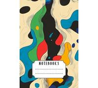 Chromatic Abstract Flow Notebook: Lined Journal for Creative Expression: Vibrant Liquid Art Cover - Perfect for Bold Ideas, Daily Notes & Artistic Minds