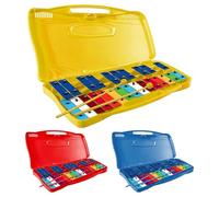 Chromatic Glockenspiel - Professional Music Learning, 9.06 X1.77in Bars for Sound Training, Early Tone Guidance with Steel Plate Layout, Xylophone Instrument Development, Sound Training Educational