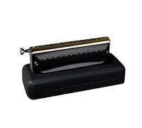 Chromatic Harmonica 12 Holes 48 Notes ABS Comb Professional Instrument(Sliver Key of C)
