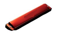 Chromatic Harmonica 24-hole Polyphonic C Professional Mouth Harmonica Harmonica(Red)