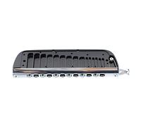 Chromatic Harmonica Comb, Harmonica Comb Accessories with Smooth Sliding Mechanism, Fine Crafted Lightweight Comb Part for Beginners, Durable Replacement for Chromatic (255 Aluminum)