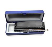 Chromatic Harmonica Key of C 12-Hole 48 Tones Mouth Organ, Professional Harmonica for Adults Beginners