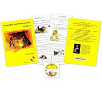 Chromatic Harmonica Level One Book & CD by Eva Hurt