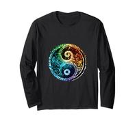 Chromatic harmony in yin and yang Long Sleeve T-Shirt