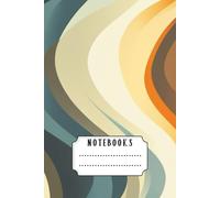 Chromatic Swirl Notebook: Lined Journal for Vivid Imagination: Dynamic Abstract Cover - Perfect for Colorful Ideas, Notes & Creative Expression