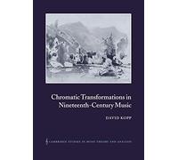 Chromatic Transformations 19C Music: 17 (Cambridge Studies in Music Theory and Analysis, Series Number 17)