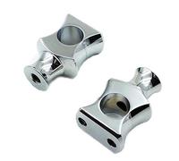 Chrome 1" 25mm Motorcycle Handlebar Riser for Springer Bobber Cafe Racer Sportster XL FL Custom CB VN Cafe VT