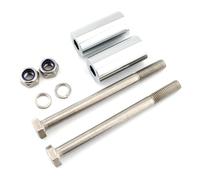 Chrome 2" Height Handlebar Risers Extention Spacer For Kawasaki For Vulcan 800 900 1500 1600 2000 Classic Nomad