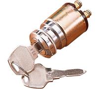 Chrome 3 Position Ignition Switch for Harley Sportster & Superglide | Standard Key