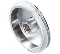 Chrome 38mm Pop-Up Basin Waste Stopper, Click Clack Sink Stopper, Brass Drain Cap Replacement Part for Bathroom Washbasin and Bathtub