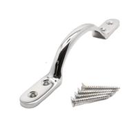 Chrome 6 Inch Pull Handle - 150mm Bow Cabinet Handle for Furniture, Cupboards, Drawers, Sash Window Frames - Polished Chrome Finish, Durable & Stylish Design - Pack of 1