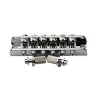 Chrome 6 String Guitar Bridge Roller Bridge For Guitar for Mo-srite Style Bridge MTB606
