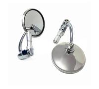 Chrome 7/8 Motorcycle Handlebar End Mirror Abs Rearview Mirror For Bmw For R Nine T R1200Gs S1000Rr F800R S1000Xr R1250Gs For Adventure F650Gs G310R