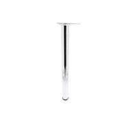 (Chrome, 71 cm) Table Leg Breakfast Bar Worktop Support Kitchen Round 710/820/870/1100mm