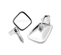 Chrome Aluminum Mirrors For Motorcycles General Purpose 7/8 "and 22mm Handlebar Accessories For SUVS,Motorcycle Mirrors Rearview