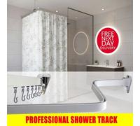 Chrome Bendi Rail Ecospa Bendy Shower Track