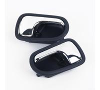 Chrome Black Interior Door Handles Set (Left Right) for Protege Bj 1995-2003 Abs Plastic Inner Door Pulls Direct Fit Replacement Oe-compatible Having S54n-59 to 330b65/s54n-58-33065-a