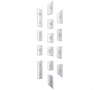 Chrome Button Cover Trim 14pcs for BMW 5 Series for f10 Chrome