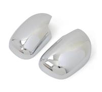 Chrome Car Door Side Wing Mirrors Cap Shell Rearview Mirror Cover Trim Replacement for Toyota RAV4 2005-2012 Third Generation