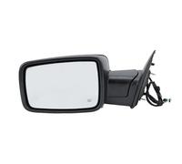 Chrome cover side mirror Rearview Mirror Assembly For Dodge For Ram 1500 2500 2013-2018 Textured Black Power Folding Dual Lamps(1pc right)