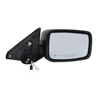 Chrome cover side mirror Rearview Mirror Assembly For Dodge For Ram 1500 2500 2013-2018 Textured Black Power Folding Dual Lamps(1pc left)