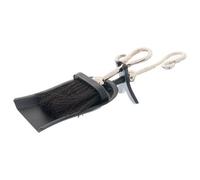 Chrome Crook Handle Hearth Tidy - Elegant Fireside Organizer