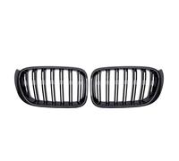 Chrome Diamonds Style Front Bumper Grilles For BMW For X4 F26 2014-2018 Carbon Fiber Look Double Line Racing Grill Car Grill Front Grille(Double-Carbon Look)