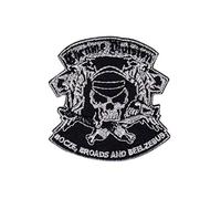 Chrome Division Booze Broads and Beelzebub Heavy M Patch Badge Embroidered Iron on Applique Souvenir Accessory