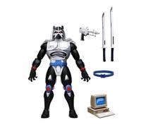 NECA Offical Ultimate Colossal Chrome Dome TMNT Cartoon Neca 7" Figurine, Adult Collectible Item, Halloween
