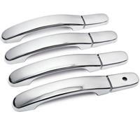 Chrome Door Handles Stainless Steel Trims Fits Ford Fusion | Type JU | 2002-2012