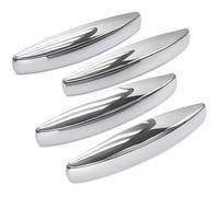 Chrome door handles stainless steel trims suitable for Dacia Lodgy 4 doors fr...