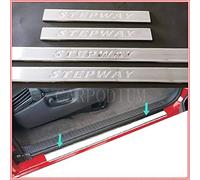 Chrome Door Sill Scratch Guard 4 doors S.Steel For Dacia Sandero/Stepway 2012-UP