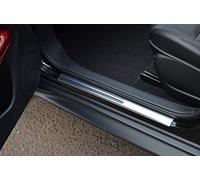 Chrome Door Sill Trim Covers Scuff Protectors Set To Fit Juke (2010+)